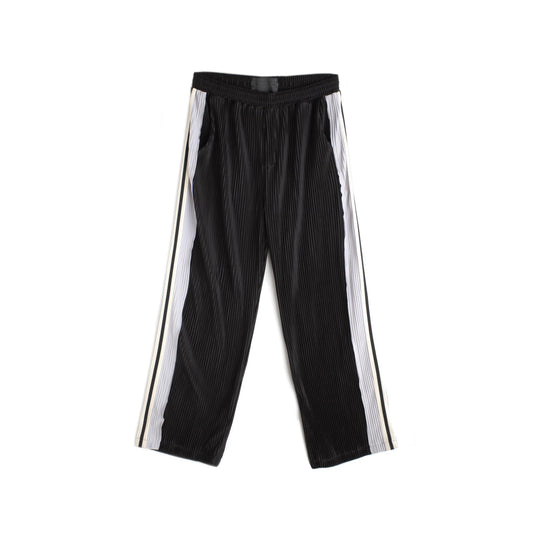 Jungles Jungles Weave Trim Pleat Pants