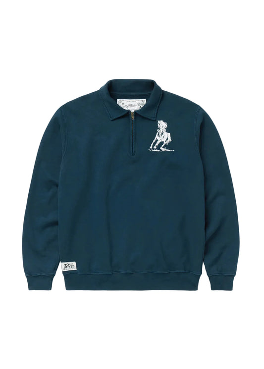 OOTD Running Horse Quarter Zip