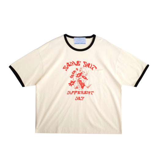 Jungles Jungles Same Shit Ringer Tee