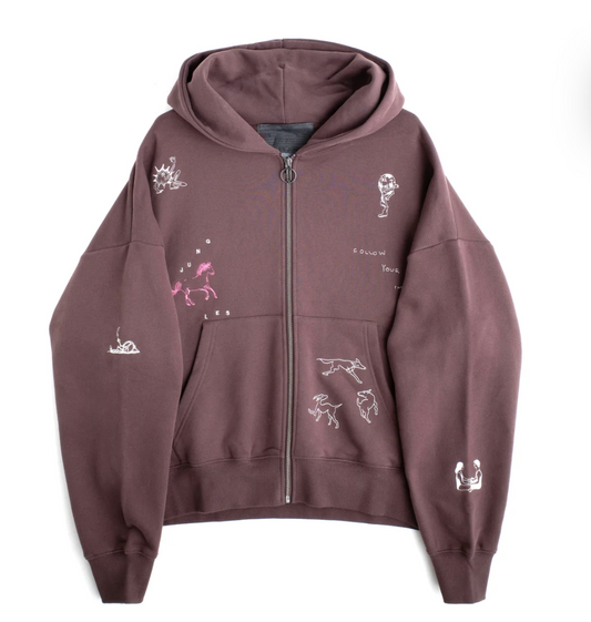 Jungles Jungles Impulses Zip Hoodie