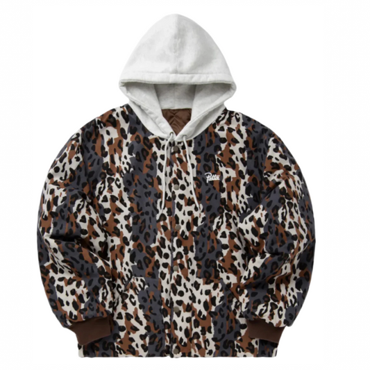 Patta City Leopard Reversible Bomber Jacket