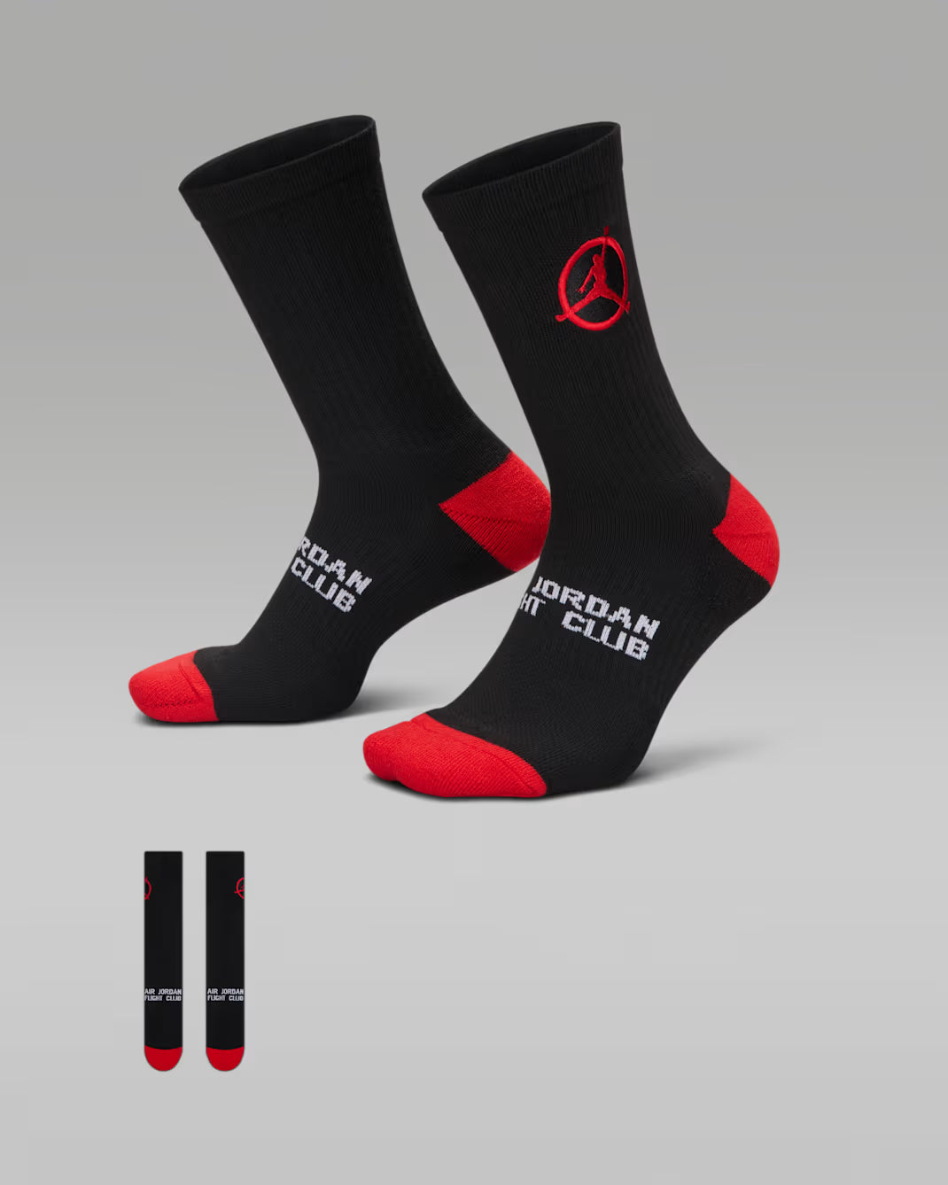 Jordan Flight Club Cushioned Crew Socks (1 Pair)