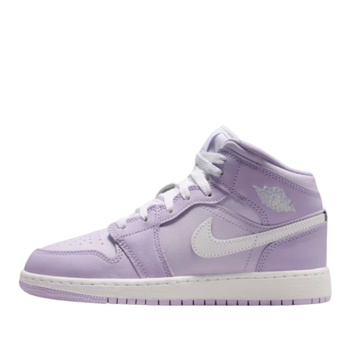 Air Jordan 1 Mid (GS) “violet mist”