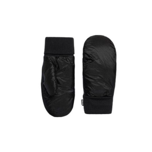 RAINS Puffer Mitten Black