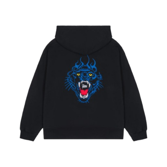 Patta Embroidered Fire Panther Hooded Sweater