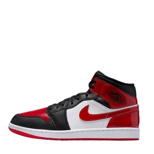 Jordan 1 Mid SE Patent “Bred Toe”