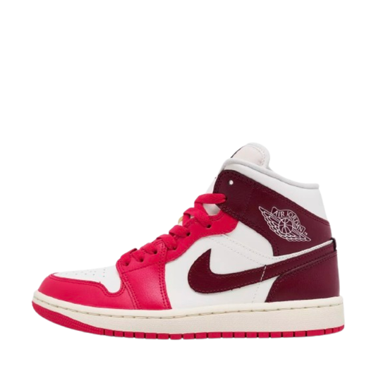 Air Jordan 1 Mid (W) “Dark Team Red”