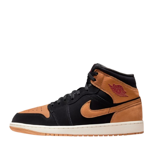 Jordan 1 Mid SE “Black/Flax”