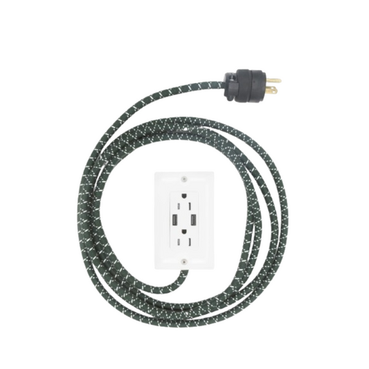 Conway Electric Exto Smart USB C Cord - Stuart Green