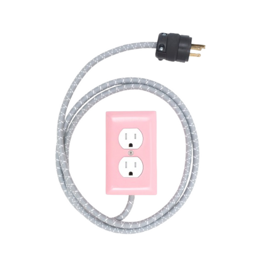 Conway Electric Dual Exto Cord - Candy Pink/Grey