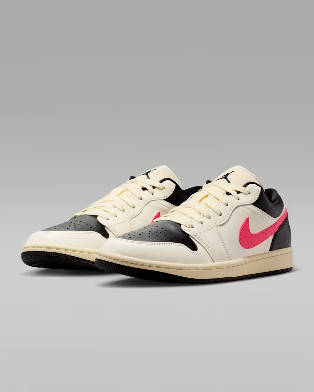 Jordan Women's 1 Low “Pale Ivory/Racer Pink”