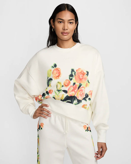 Nike Sportswear Phoenix Fleece Women's Artist Collection -
Over-Oversized Crew-Neck