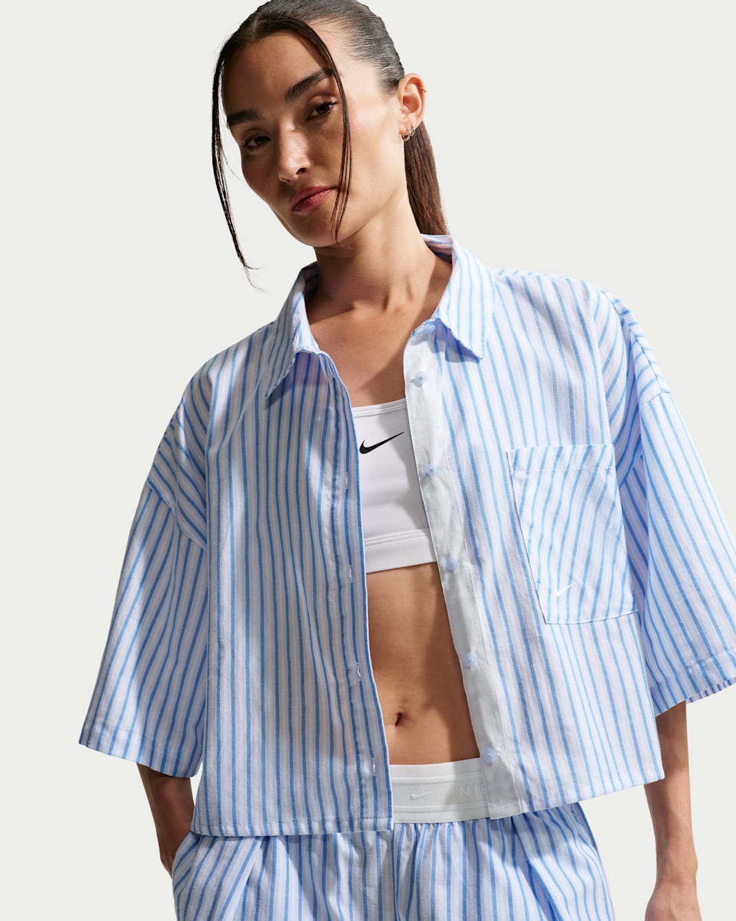 Nike (W) Sportswear Chill Poplin Button Down