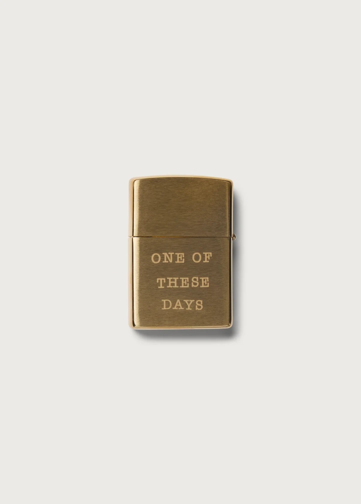OOTD Running Horse Zippo - Gold