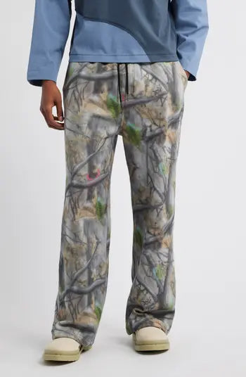 Jungles Real Fake Tree Drawstring Pants