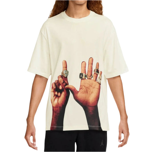 Jordan Flight MVP 6 Rings T-Shirt "Sail"