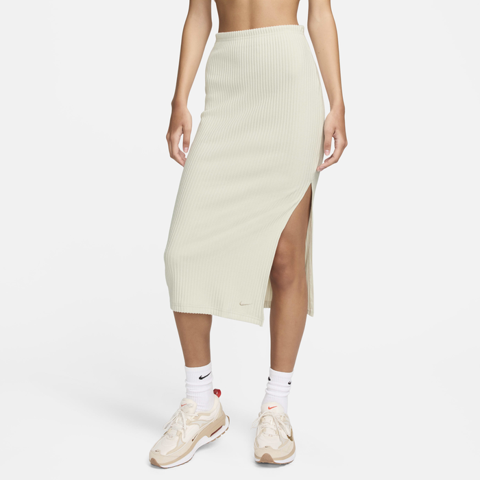 Nike Women’s SW Knit Midi Skirt “Light-Orewood”