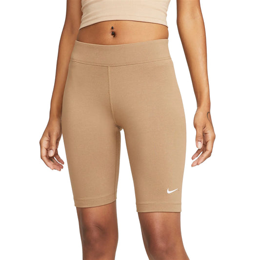 Nike Women's Sportswear Bike Shorts "Brown"