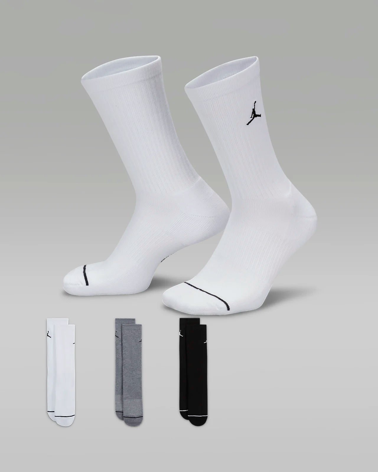 Jordan Everyday Crew Socks (3 pairs)