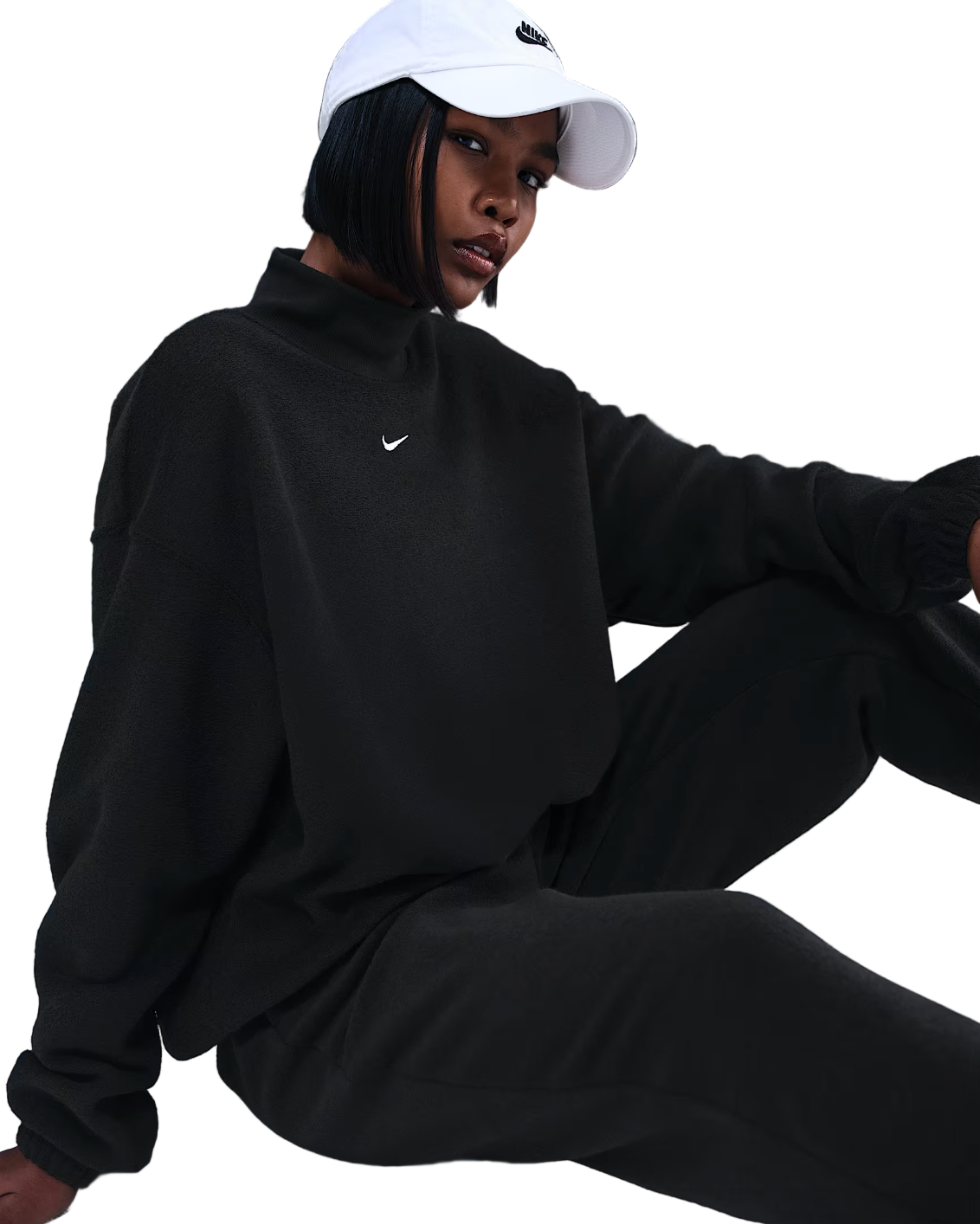 Nike Women's Fleece Oversized Crewneck