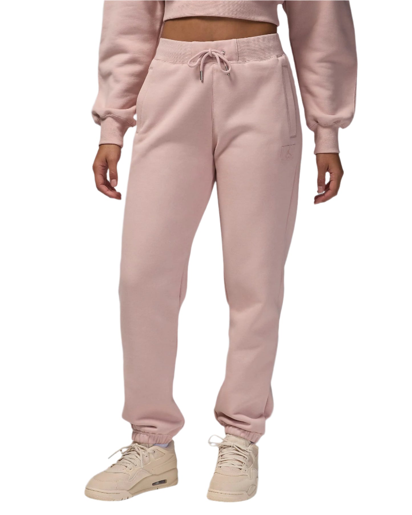 Jordan Women's Flight Fleece Pants "Pink Oxford"