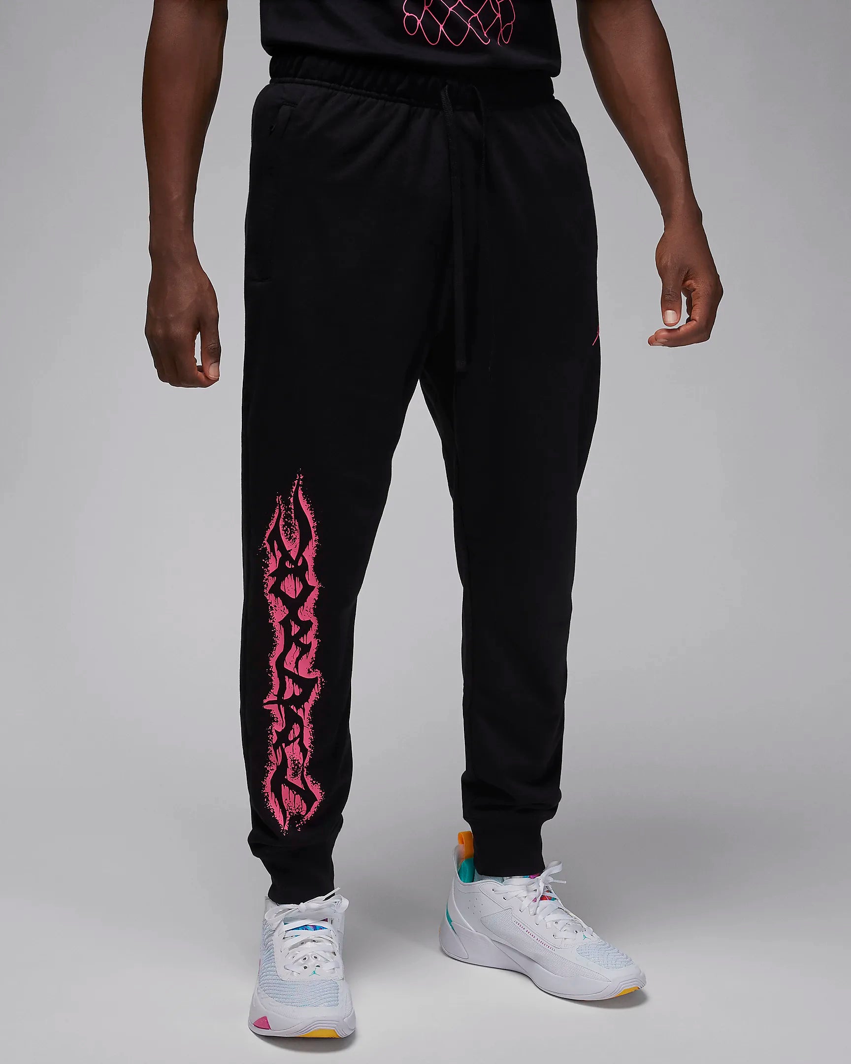 Jordan Dri-FIT Sport Fleece Pants - Black/Hyper Pink – STUDIIYO23