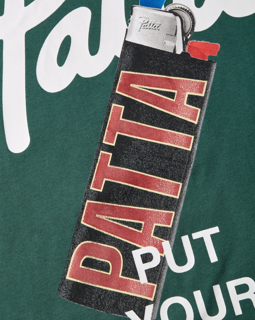 Patta Lighters T-Shirt "Bistro Green"