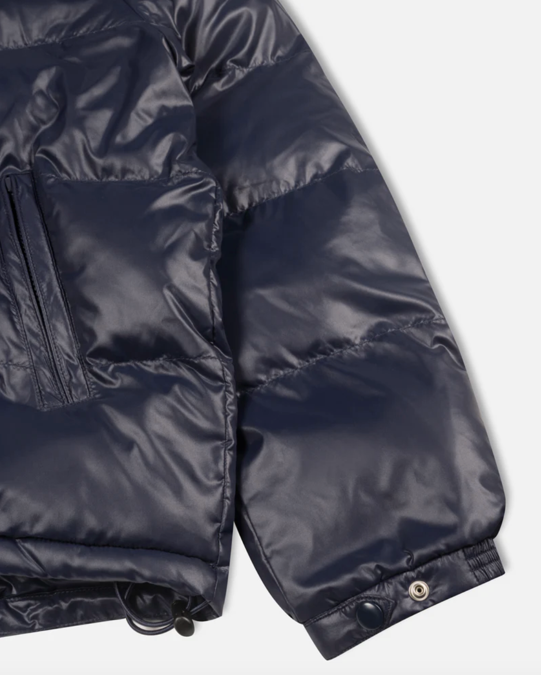 Patta Quilted Script Logo Puffer Jacket