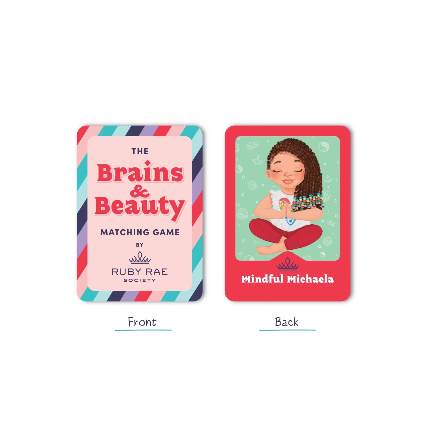 The Brains & Beauty Matching Game