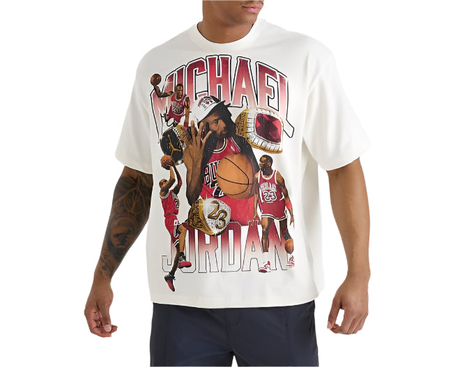 Jordan Flight Essentials Over-Sized Tee - White