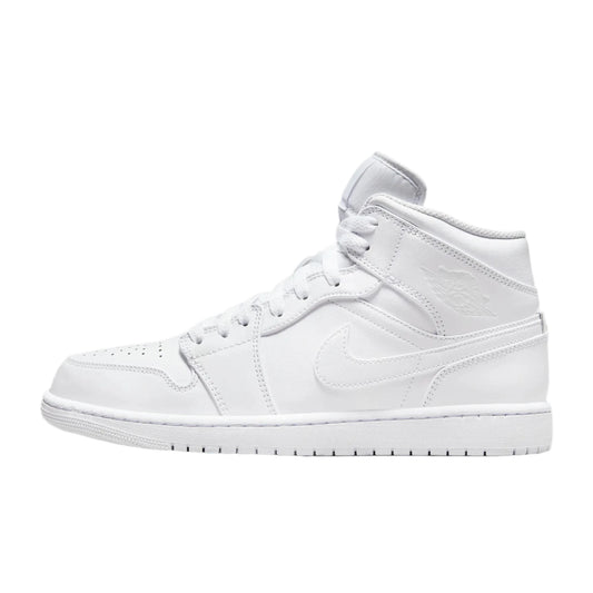 Jordan 1 Mid "Triple White”