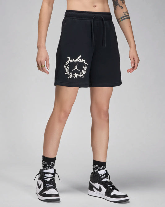 Jordan Women's Graphic Girlfriend Shorts - Black