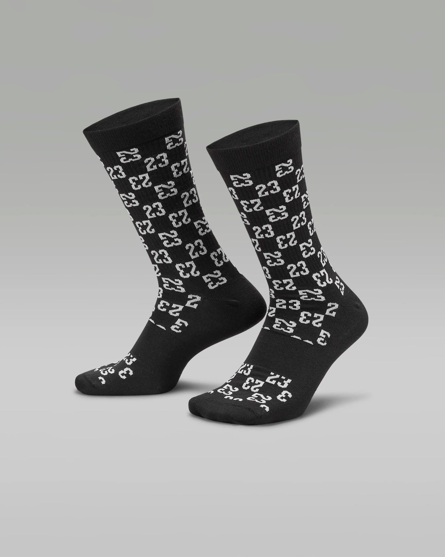 Jordan Everyday Essentials Crew Socks - Black/White