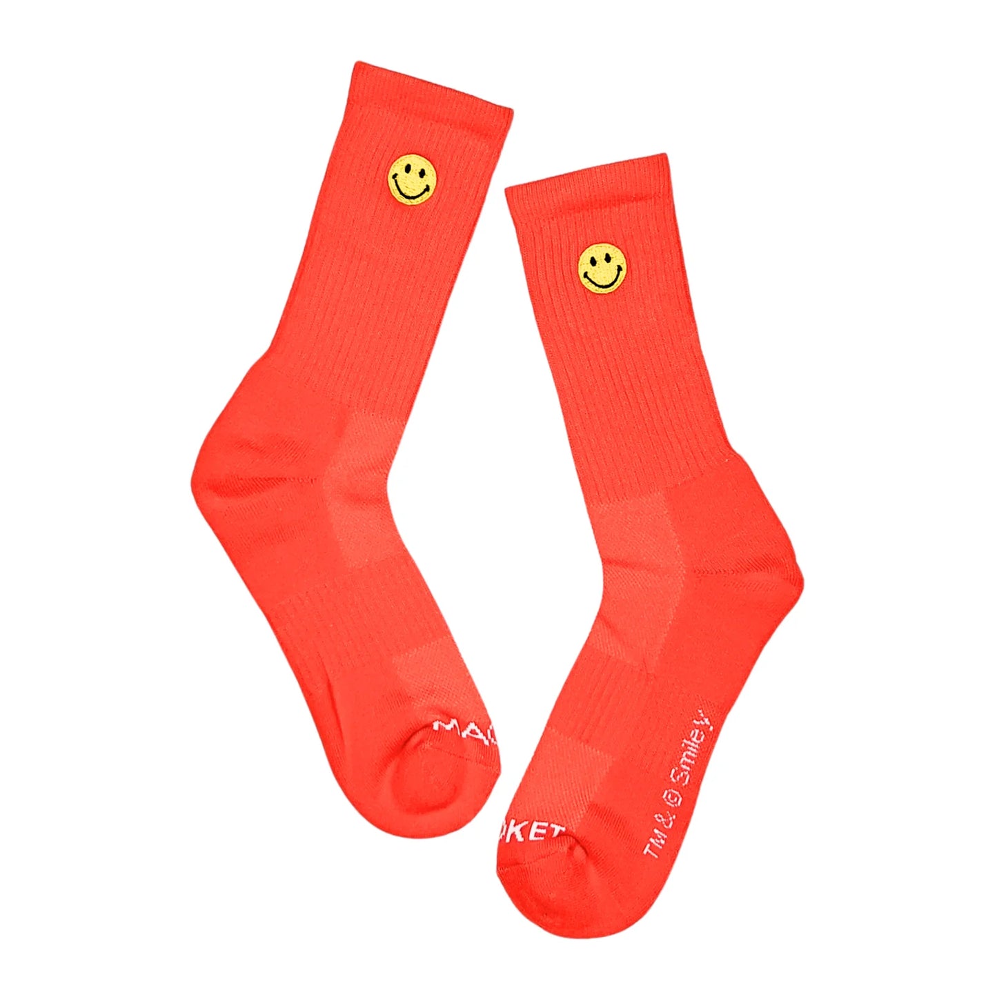 Market Smiley Small Patch Socks