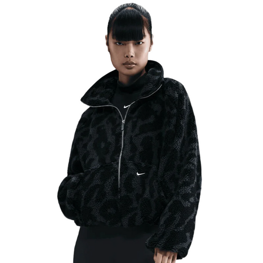 Nike Women’s Sportswear High-Pile Fleece Jacket “Black”