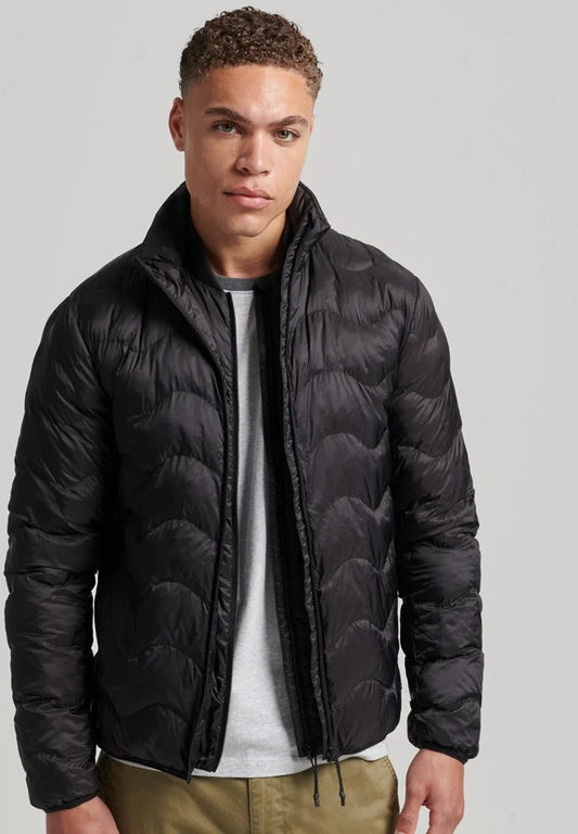 Superdry Non-Hooded Mid Layer Jacket "Black"