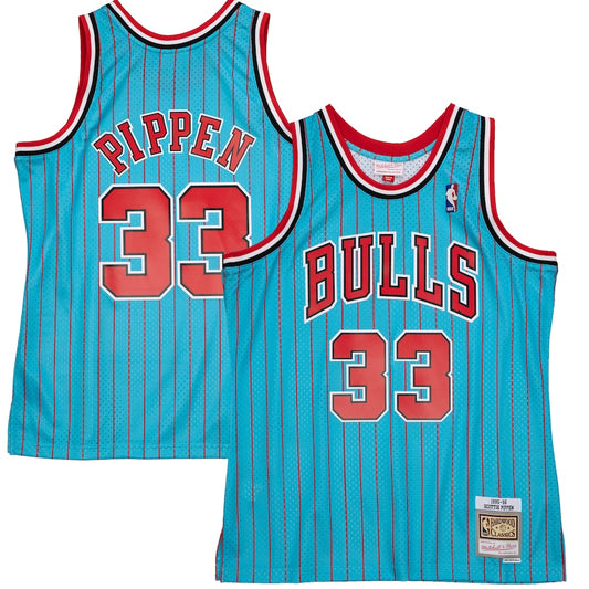 Mitchell & Ness - Swingman Jersey Bulls Pippen - Blue