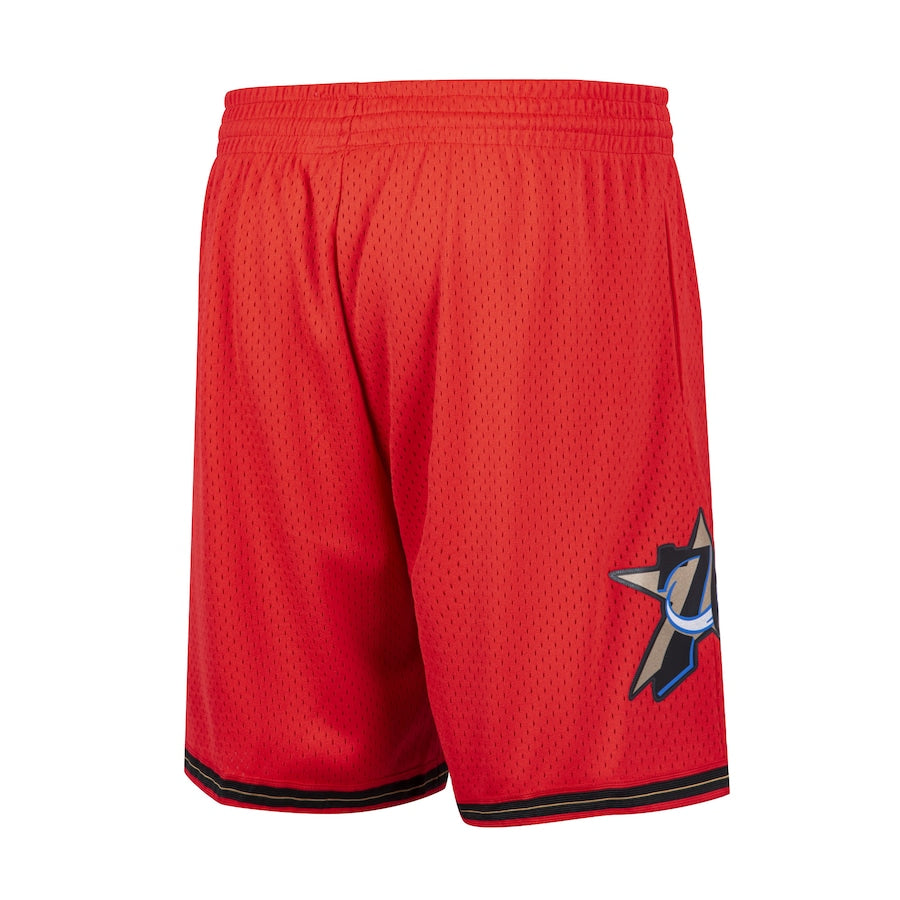 Mitchell & Ness - Swingman Shorts 76ers - Red