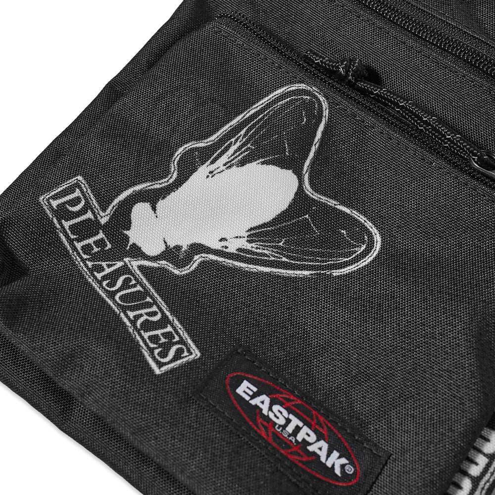 Eastpak x Pleasures Padded Rusher Shoulder Bag - Black