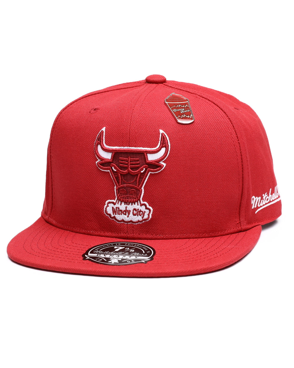 Chicago Bulls Cherry Bomb Hwc Fitted Hat
