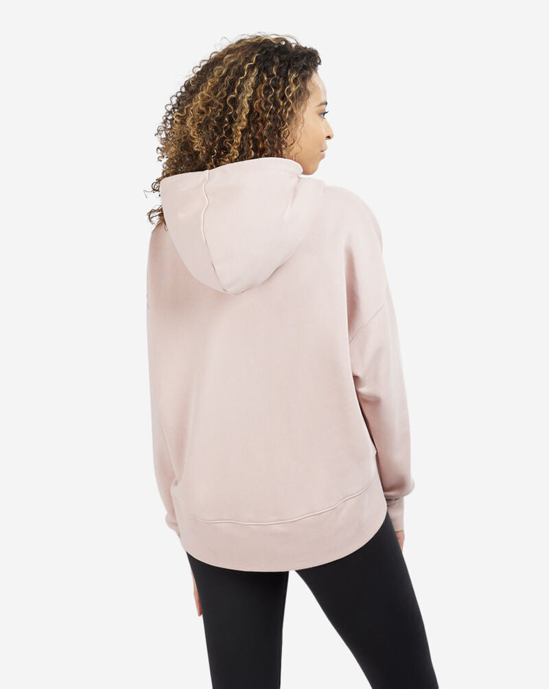 Women's Nike Sportswear Club Fleece Hoodie - Pink cut crop