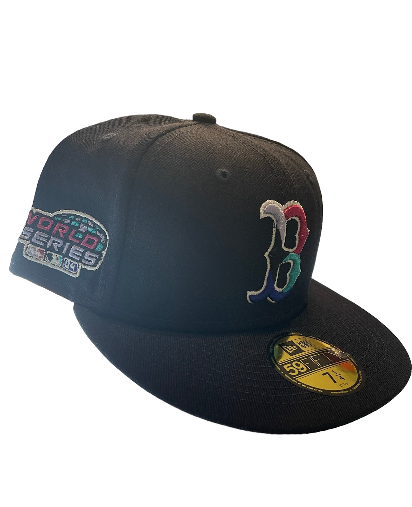 New Era Boston Red Sox 2004 World Series Fitted "Black/Pink/Teal"