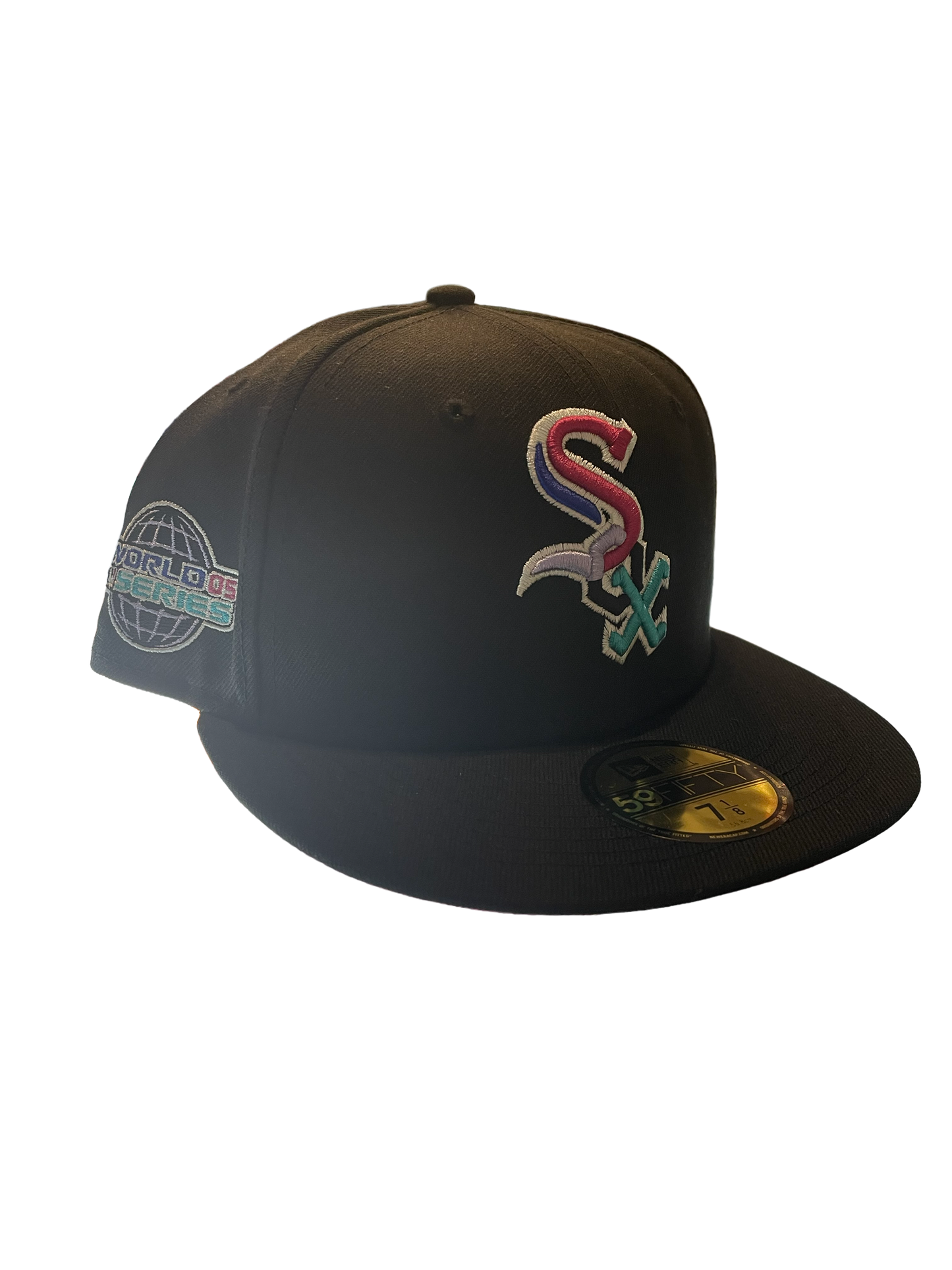 New Era Chicago White Sox 2005 World Series Fitted "Black/Teal/Pink"