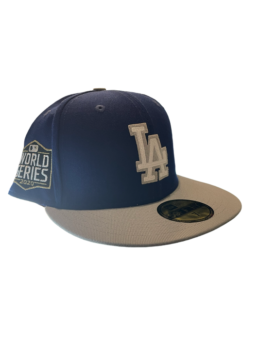 New Era LA Dodgers 2020 World Series Fitted "Blue/Grey"