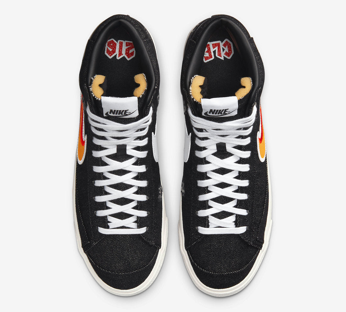 Nike blazer 77 black amber sale