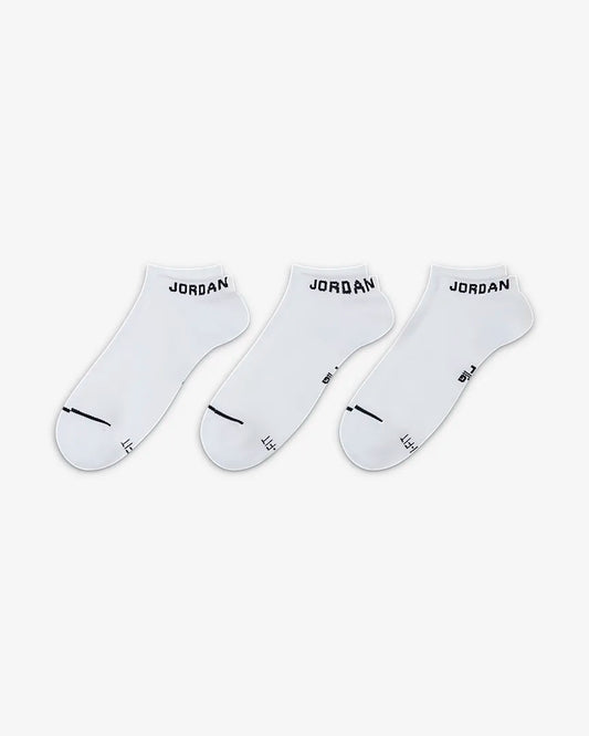 Jordan No Show Socks - White